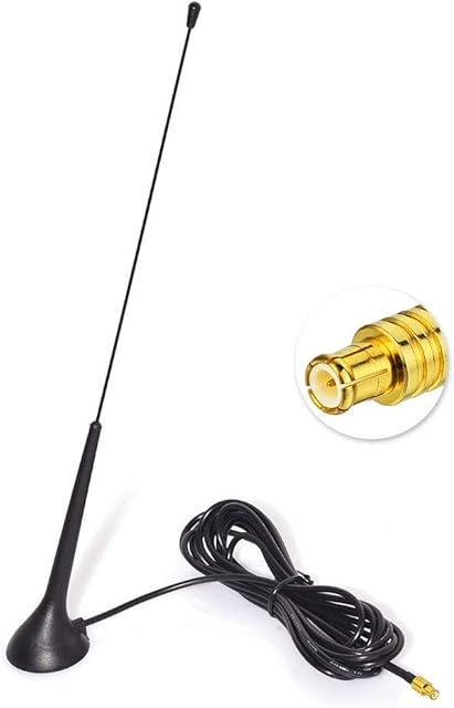 Eightwood DAB Car Aerial DAB Car Radio Aerial MCX Antenna DAB Antenna Extension Cable RG174 300cm for Digital Radio Reception Blaupunkt Beat TechniSat Pioneer Sony Kenwood Alpine