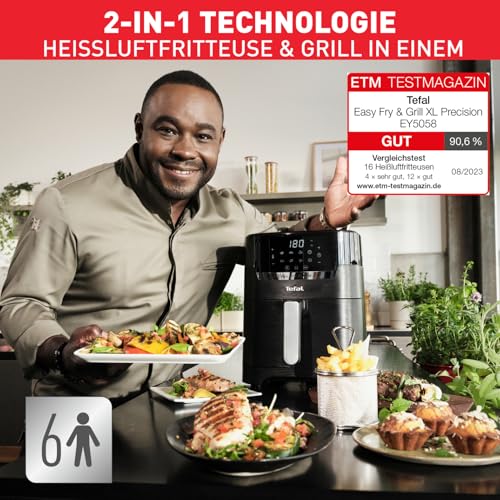 Tefal Easy Fry & Grill Heißluftfritteuse 2-in-1 im Vergleich