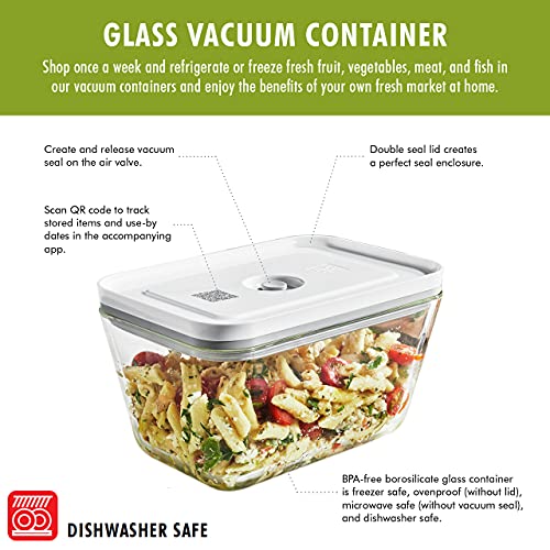 Image of ZWILLING Fresh & Save Vacuum Fridge Glass Container