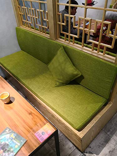 Cojín para banco de jardín de 100x35 cm con lazos y espuma 4