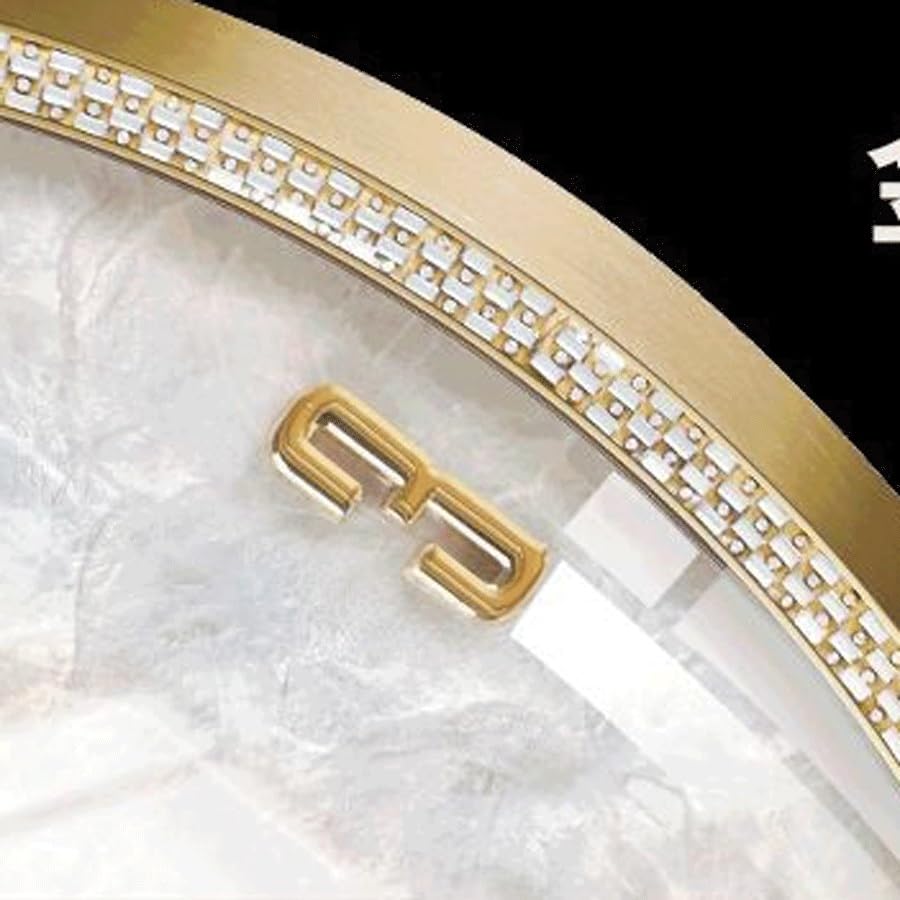 Cucina Orologio da parete di lusso leggero for soggiorno, casa, creativo, semplice Decorazioni per interni