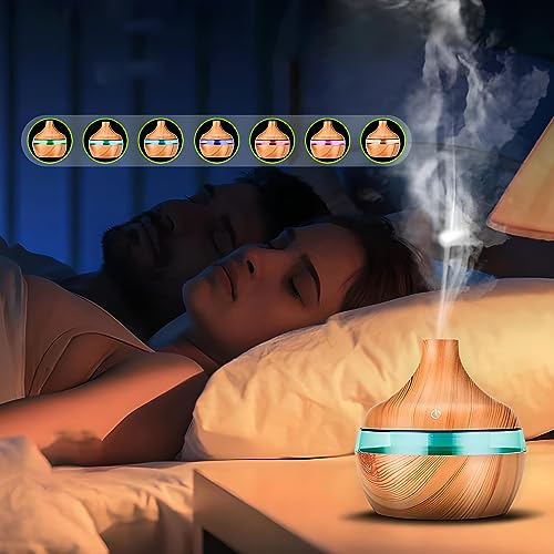 Retoo-Diffuseur-daromes-pour-huiles-parfumees-humidificateur-a-ultrasons-aromatherapie-Lampe-aromatique-diffuseur-dhuiles-avec-eclairage-LED-diffuseur-dhuiles-essentielles-humidificateur