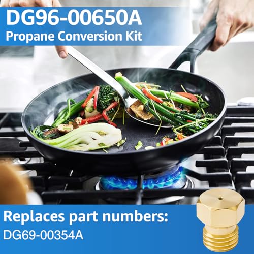 7PCS Burner Orifices DG96-00650A Nozzles Kit for Samsung Gas Range by Kukushoo - Used condition - Image 3