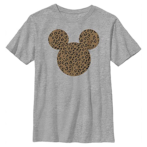 Vêtement Disney garçon taille M gris chiné à manches courtes motif animal