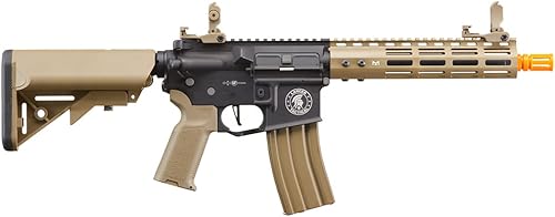 Vista 39 de Lancer Tactical Gen 2 Proline M4 Rifle de aire comprimido de metal completo de 9 pulgadas/14 pulgadas con grúa (ETU y Mosfet incluidos)
