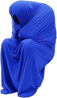 MIOTEQ Body Sock Sensory Sox: estimulación de presión Profunda for niños y Adultos con trastornos del procesamiento sensorial o Autismo (Color : Blue, Size : L/Large-71 * 142cm)