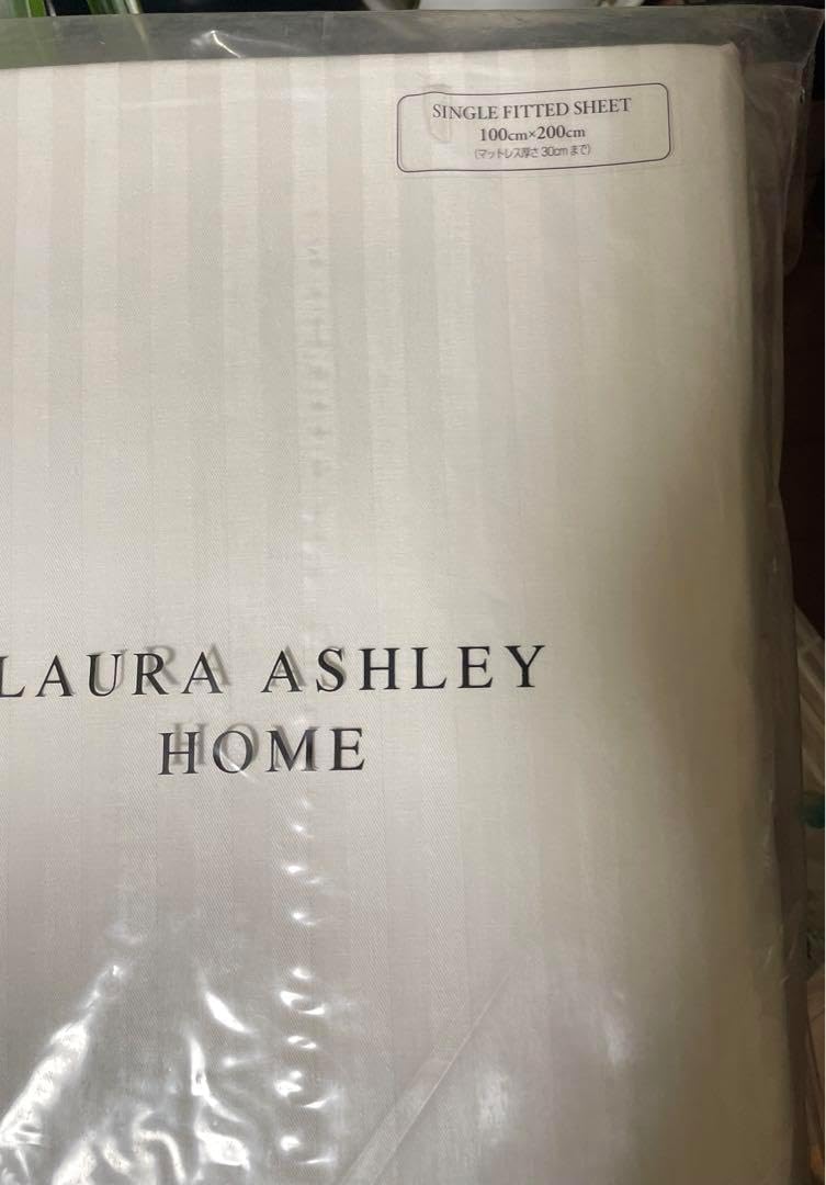 ローラアシュレイ フィティッド シーツ プレーンドビー シングル