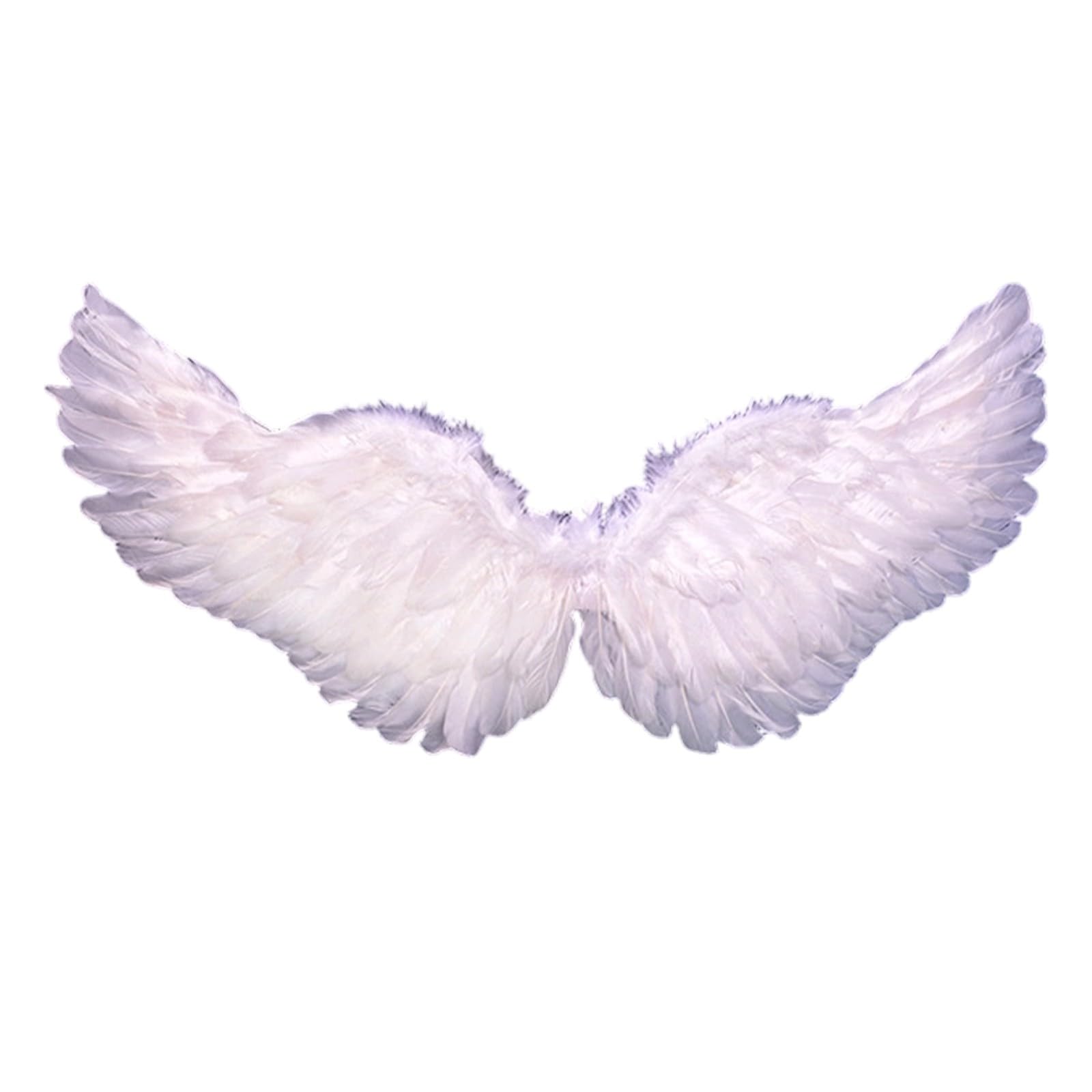 Angel Wings for Adults Kids, Feather Wings Halloween Angel Fairy Costume