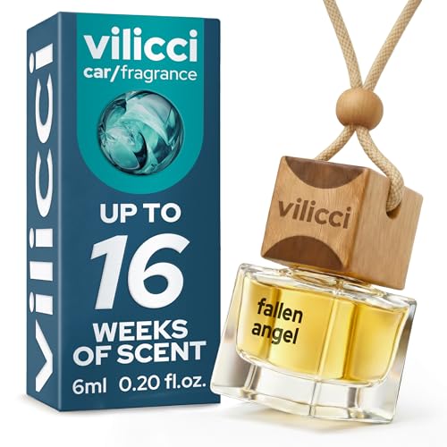 Image of Vilicci Fallen Angel Car Air Freshener - Long Lasting Car Diffuser | Vegan & Cruelty-Free Oil Ingredients | Refreshing & Odor Eliminating Car Perfume | Lasts up to 120 Days