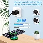 25W Magnetic Wireless Charger Fast Charging Pad Station with 30W Adapter - Image 2