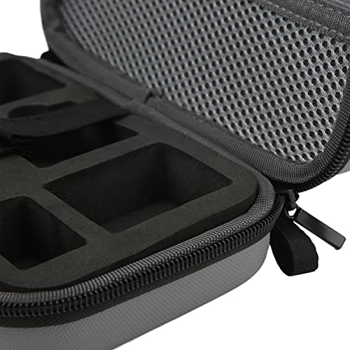 Estojo de transporte para câmera, PU resistente ao desgaste e estojo para câmera de ação EVA portáti