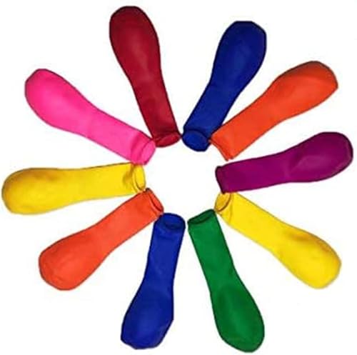 AzBoys 500 globos de agua de látex pequeños globos de aire coloridos juguetes biodegradables de verano para salpicaduras de agua juegos de lucha