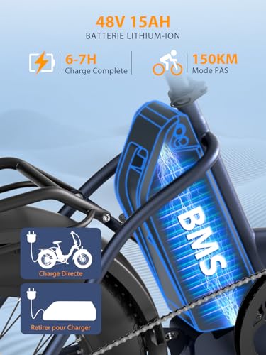 Vélo électrique Pliable Tout-terrain ONESPORT OT16 699€ (meilleur Prix