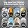 Respirator Cartridges 40PCS Respirator Mask Filters Cotton, Replaceable Spare Dust Pads,Compatible with Half Face Spray Paint Mask Circular Filters for Painting, Sanding, Construction and Dust - 4