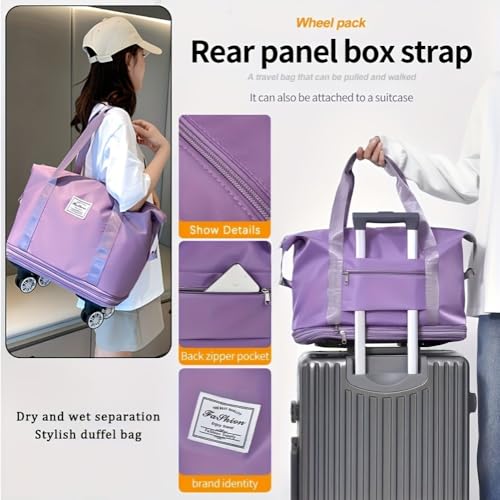 360° Spinner Wheel Duffel Bag