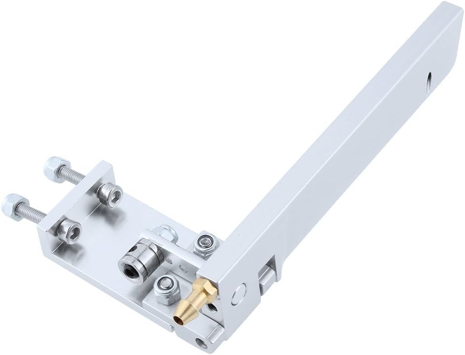 Aluminum 95mm Long RC Boat Rudder with Water Pickup Absorbing Steering for Electric/Gas Power Remote Control Model Parts CNC