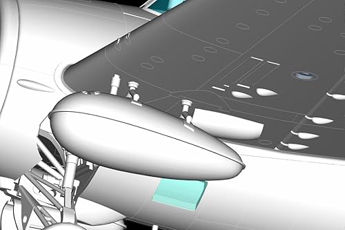 Miniatura 7 de Hobby Boss HY80329 FM-1 Kit de construcción de modelo de avión Wildcat
