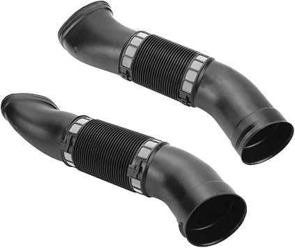 Left & Right Side Air Intake Duct Hose Compatible with Mercedes Benz W220 S280 S320 S350 2003-2005 Replaces 1120943782 + 1120943682