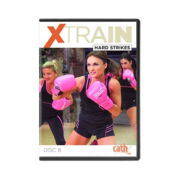 Cathe-Friedrich-XTrain-Series-Hard-Strikes-Kickboxing-DVD-Workout Cathe Friedrich XTrain Series Hard Strikes Kickboxing DVD Workout For Women - Use For Aerobics Conditioning and Kickbox Cardio