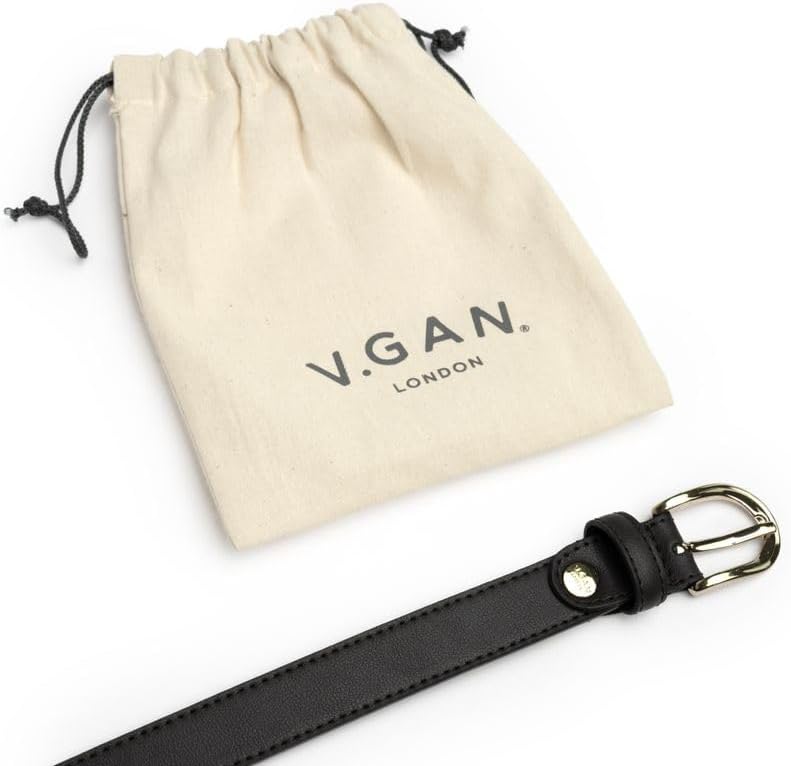 Vegan Stud 2.5Cm Belt US