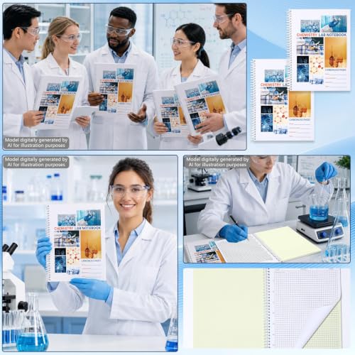 Cuadernos de laboratorio para estudiantes de química en prácticas de universidad 6
