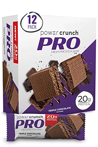 Power Crunch PRO, Triple Chocolate, 12 barras de 57 g miniatura 1