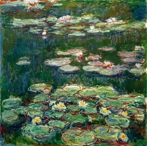 Image Sur Toile Nymphéas Monet 60x90cm pour habiller un mur vide