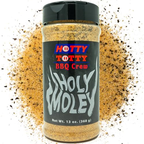 Hotty Totty BBQ Crew Rub & Seasoning | Premium BBQ Spice Blend for Grilling, Smoking & Cooking – Beef & Burgers – Smoky Flavor Boost