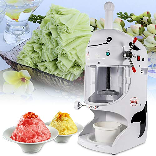 Commercial 350W Ice Maker Machine,Large Capacity Stainless Steel Freestanding Ice Machine,Multiple Shapes of ice Cubes for Home, Restaurants, Bars Ice Making