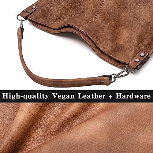 Image of lapsting Hobo Bags for Women Handbags Purse Ladies Boho Shoulder Bag Crossbody Purses Faux Leather