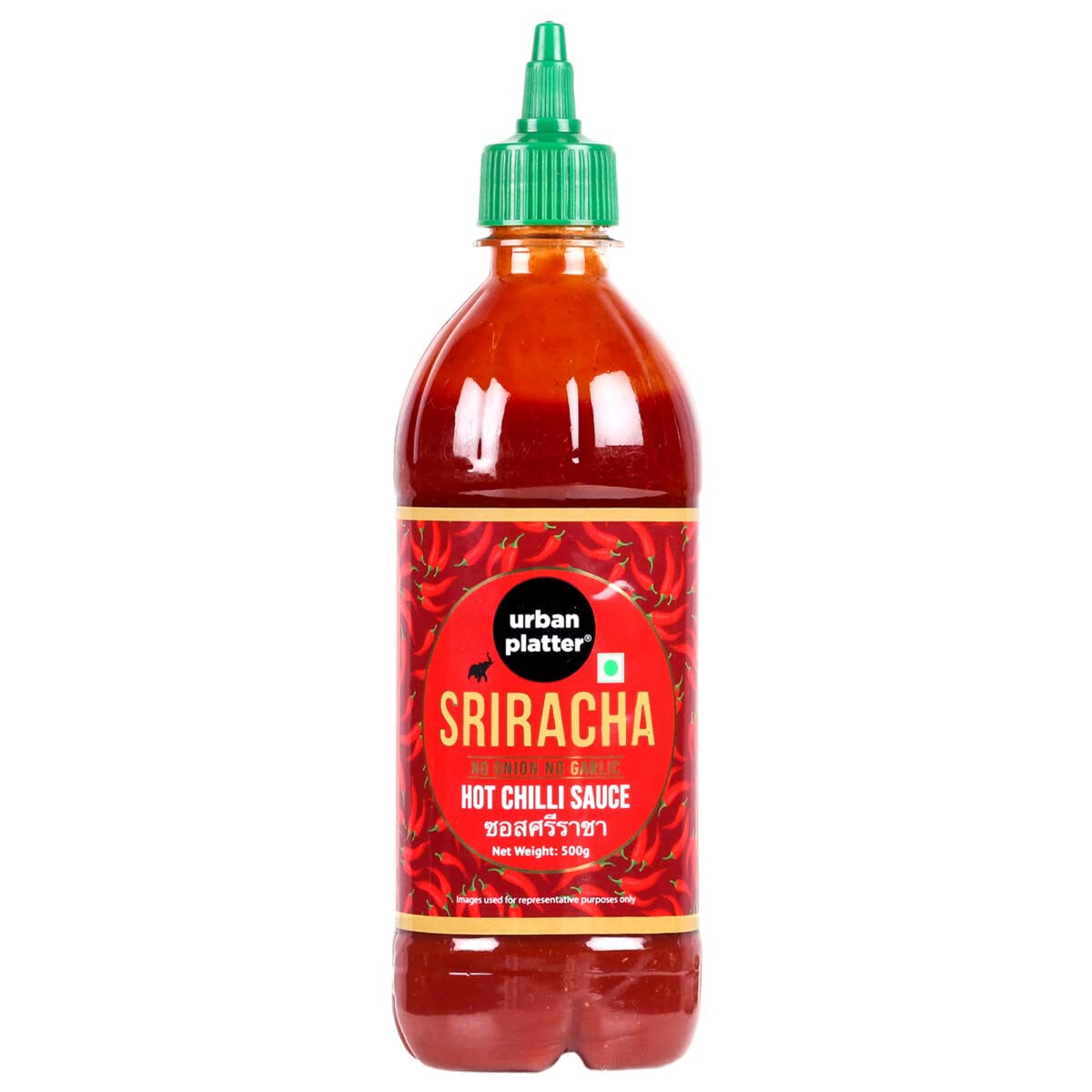 Urban Platter No Onion No Garlic Sriracha Sauce, 500 grams (Dipping Sauce, Jain Friendly, Try with Fried Rice, Momos, Wontons, Pizzas and Fries, Contains Ginger) (B09TXLSDRW) Amazon Price History, Amazon Price Tracker