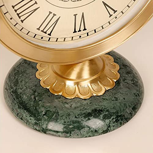 Reloj de mesa analógico que no hace ruido para dormir bien 5