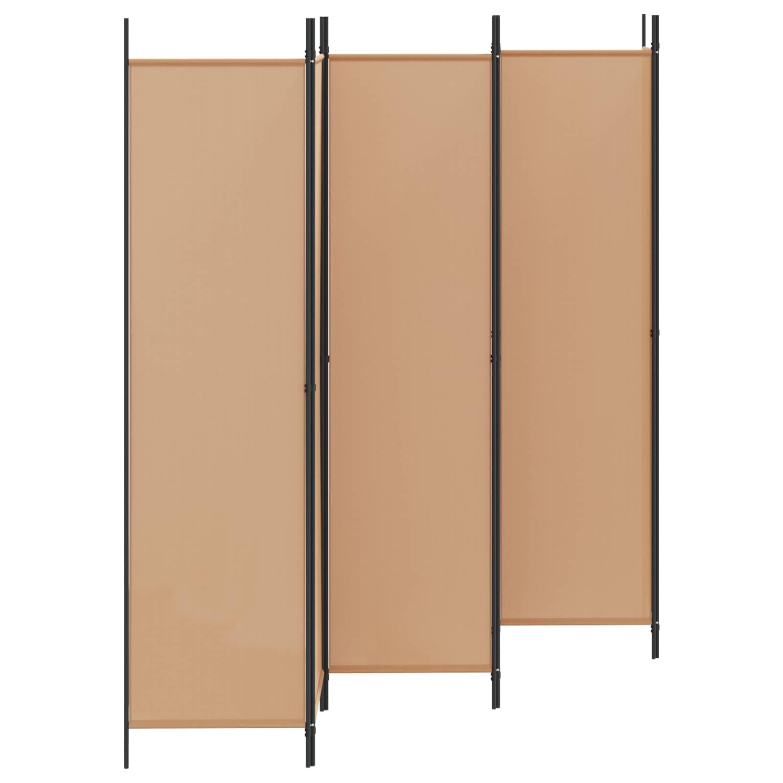 Paravent de séparation de pièce - 6 pièces - En tissu - 300 x 200 cm - Pliable - Pour salon, chambre à coucher, bureau, balcon, jardin, intérieur et extérieur