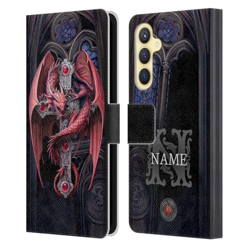 Coque Samsung S23 FE 5G cuir portefeuille Anne Stokes étui protection rabat