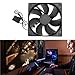 Computer PC Case Fan 120x120x25mm,High Speed Industrial Heavy Duty Cooling Fan with Double Ball Bearings, 2pin Connection, 3000 RPM for Cases, Gaming PC