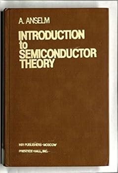 Paperback Introduction to semiconductor theory Book