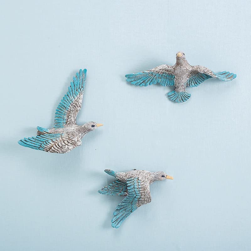 Amazon.co.jp: 3点 飛ぶ鳥 壁飾り 子供部屋 壁掛け カモメ 鳥 ビーチ