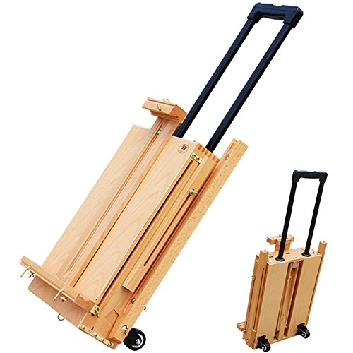 French Easel Wooden Sketch Box Portable Folding Art Artist Painters Tripod New