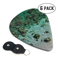 Lot de 6 médiators sous-marins imprimés récif corallien avec boîte de rangement pour guitare acoustique et électrique - Les Beatles, Paul McCartney, John Lennon, RIngo Starr, George Harrison Lot de 6 médiators sous-marins imprimés récif corallien avec boîte de rangement pour guitare acoustique et électrique – Image 2