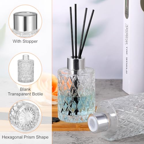 Set de 4 Botellas Difusoras Vacías de 150ml con Varillas miniatura 3