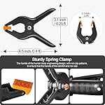 EMART Photo Backdrop Stand kit, 10 x 12 ft Back Drop Adjustable Frame for Photography, Photoshoot Banner Background Support Holder for Parties Dectoration - Image 5