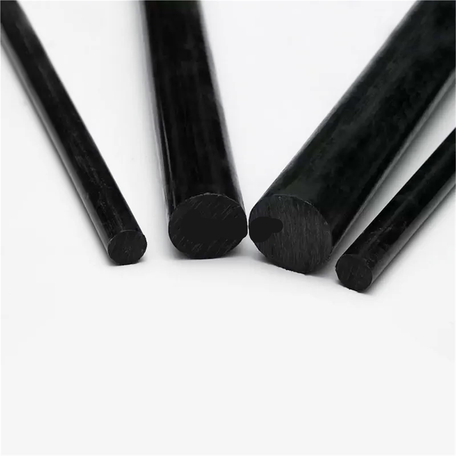 Pręty nylonowe Pręty okrągłe, Czarny okrągły pręt nylonowy PA6 o wielu średnicach od 3 mm do 120 mm do majsterkowania(35mm 1pc)