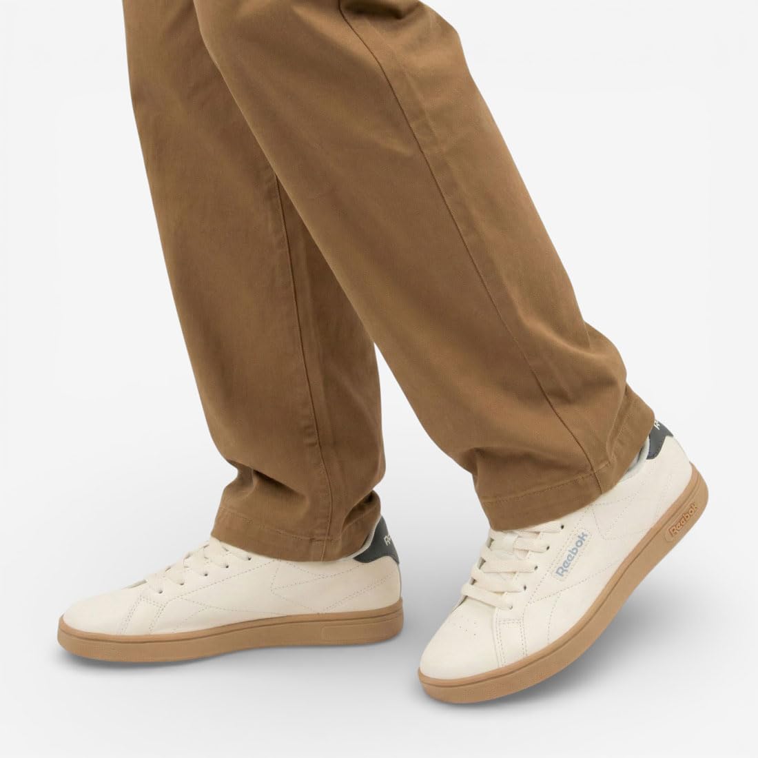 Reebok Zapatillas de Piel Court Clean Blanco