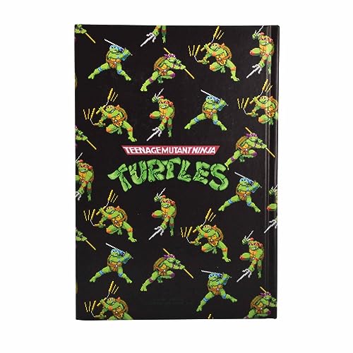Carnet Tortues Ninja A5 Premium 21cm aux finitions de haute qualité