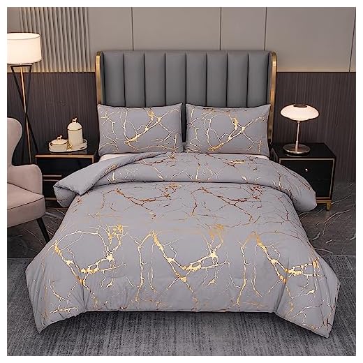 MWMWMW Gray Comforter Queen Size