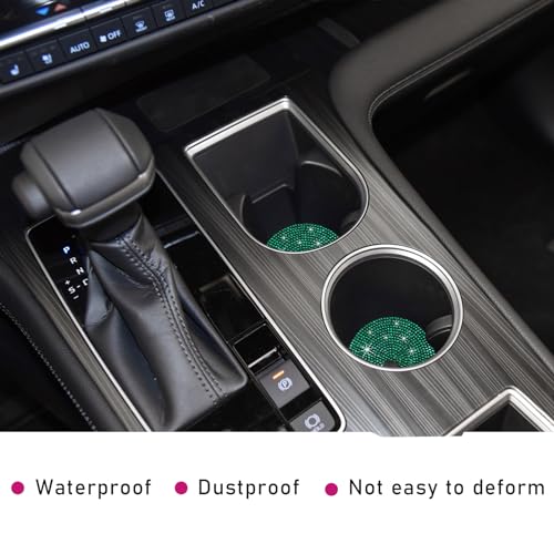 Juego de 2 Posavasos para Auto Ziciner Verde 2.73 in miniatura 5