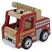Wooden Wheels Natural Beech Wood Fire Engine by Imagination Generation