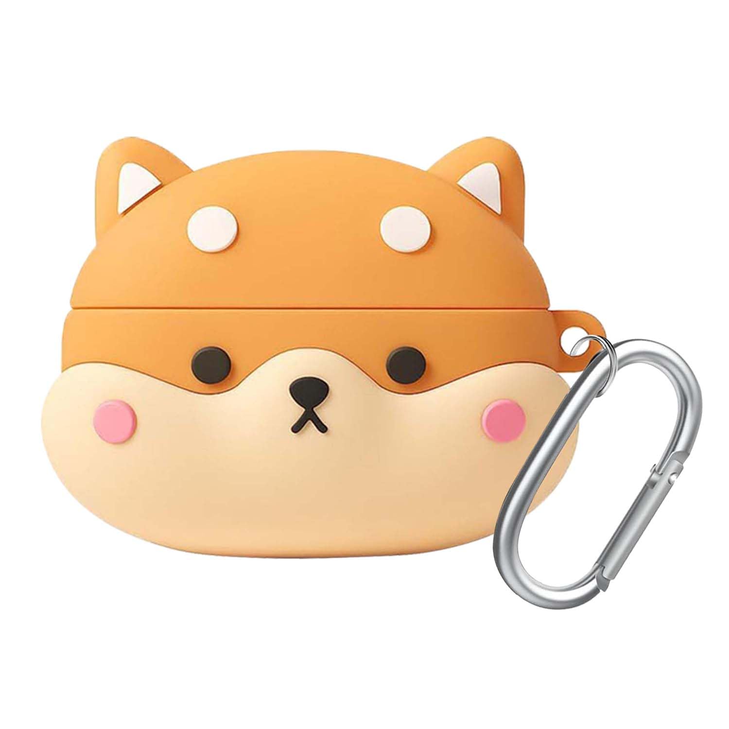 Soft Silicone Protective Case Cover Compatible with Oppo Enco Air 5 Pro Earbuds | Shockproof, Scratch Resistant. (Cartoon Shiba)-image-46