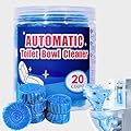KUKUGO Toilet Cleaner Tablets, Toilet Tank Cleaners, Automatic Toilet Bowl Cleaner Tablets-20Pack Deep Cleaning, Long-Lasting Freshness