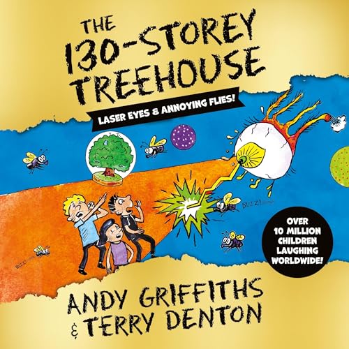 The 130-Storey Treehouse Audiolibro Por Andy Griffiths, Terry Denton arte de portada
